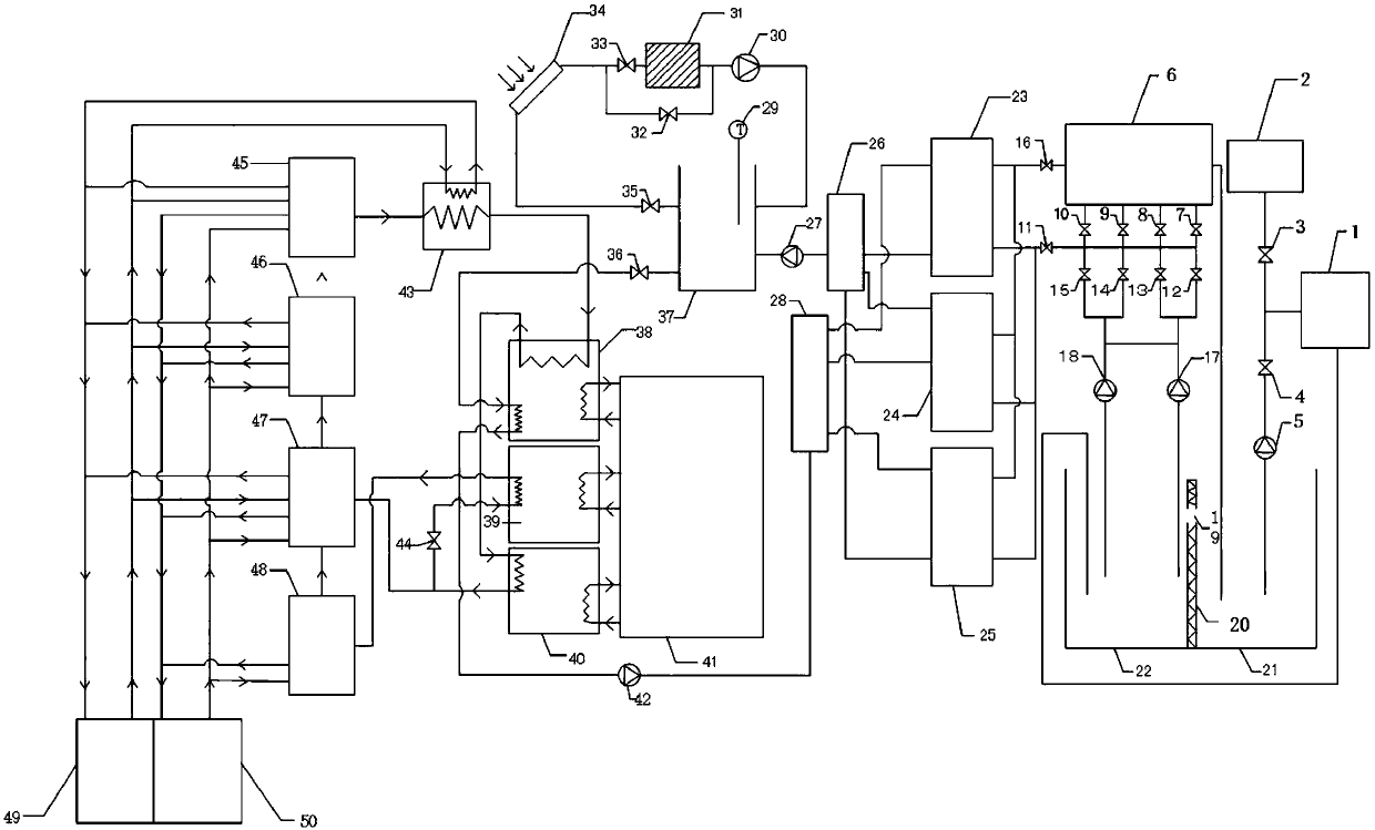 Combined heat and power generation method for power plant