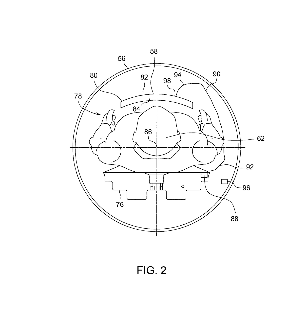 System and method for attenuation correction of a surface coil in a PET-MRI system