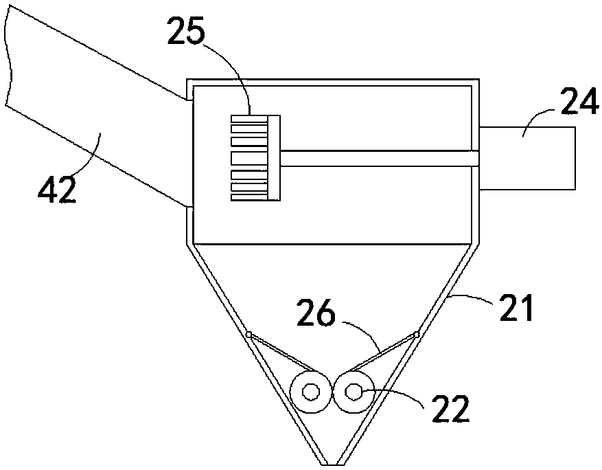 Fiber netforming device