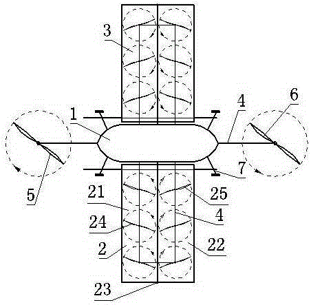 Multi-axle aircraft