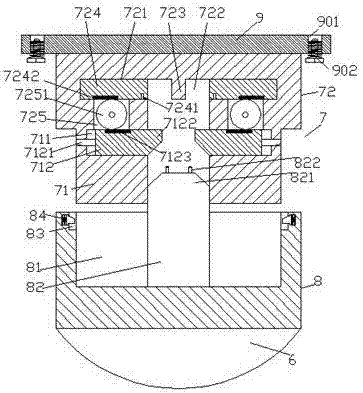 A loudspeaker device that is easy to maintain