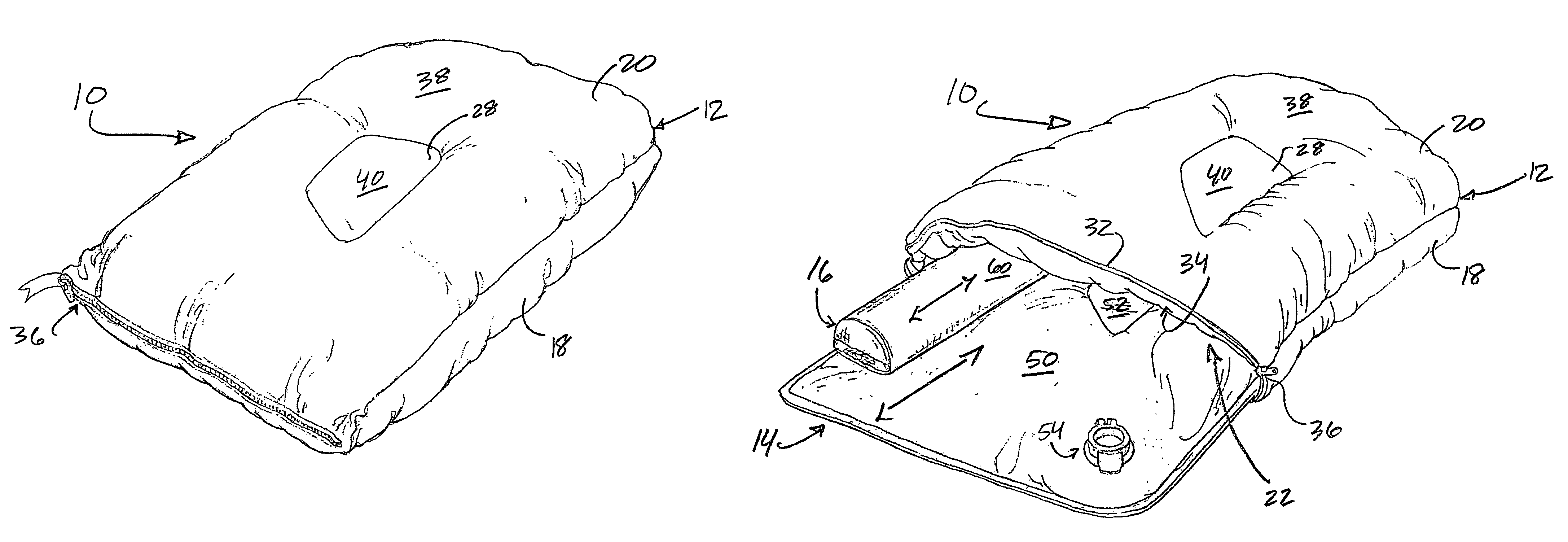 Multi-function cervical pillow