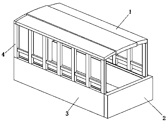 Adjustable trailer bed