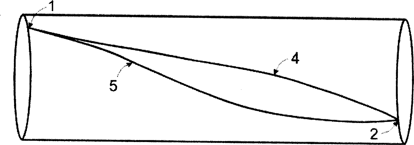 Supersonic wing of supersonic spiral natural-gas separator