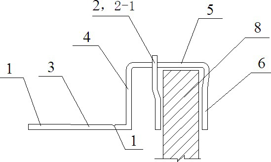 Reinforced steel bar binding tool support