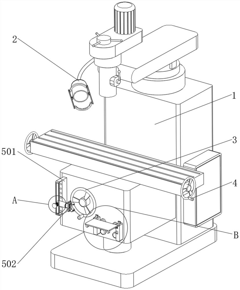 Milling machine for metal shaft machining