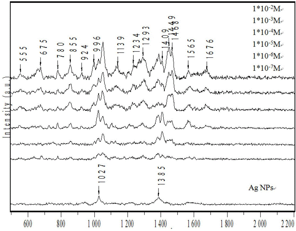 Novel method for efficient determination of trace of deoxynivalenol based on surface enhanced Raman scattering