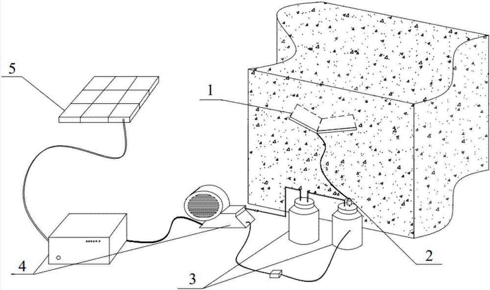 Soil seepage water stratification sampler as well as use method and collecting plate thereof