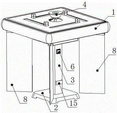 Heating method of electric heating mahjong machine