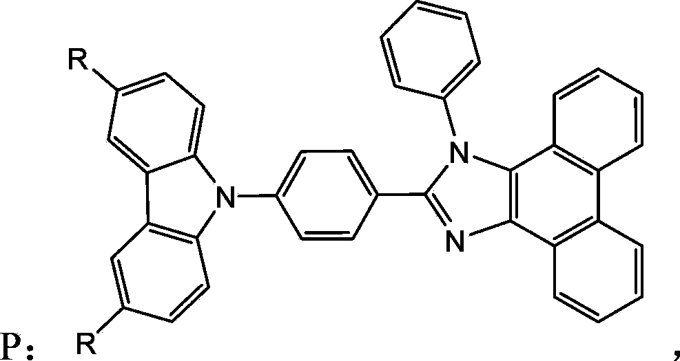 Organic semiconductor material containing carbazole, preparation method thereof, and organic electroluminescent device