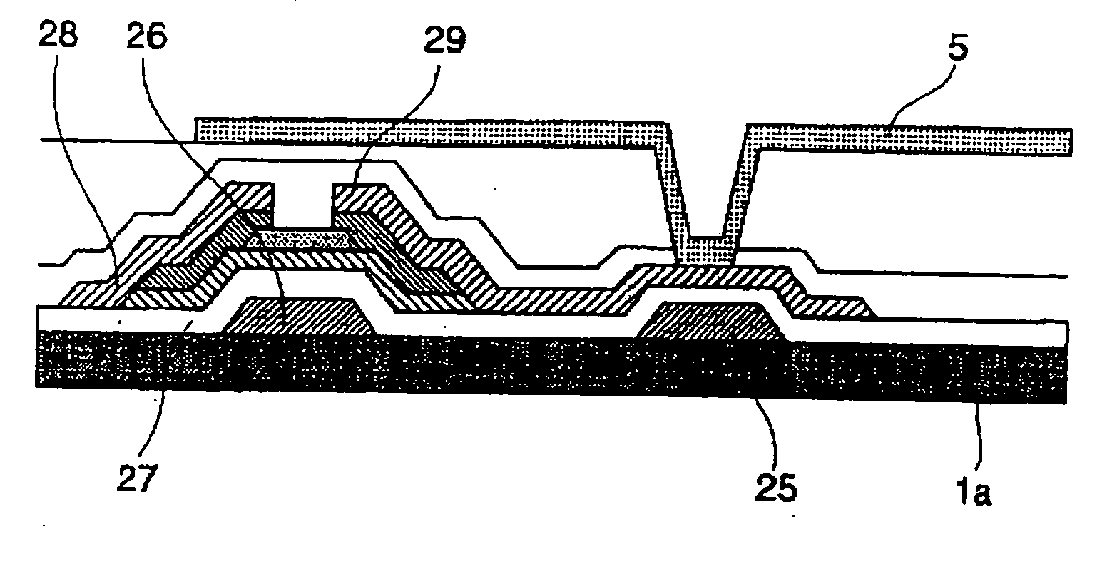 Display device and sputtering target for producing the same