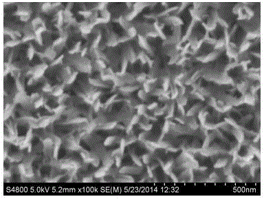 A method for preparing anatase titanium dioxide nanoribbon array film