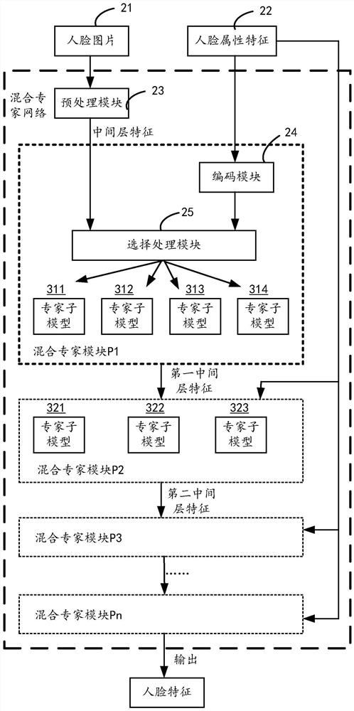 Face feature extraction method and face recognition model training method and device