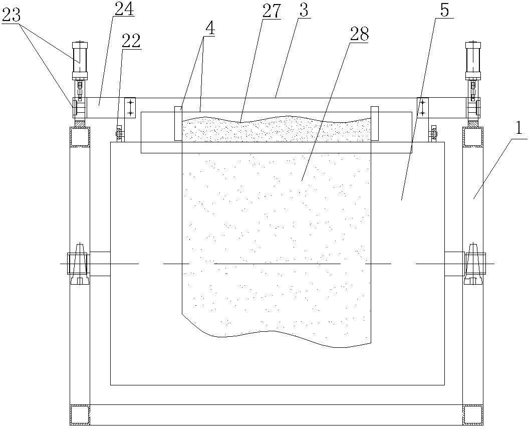 Dry artificial leather making machine