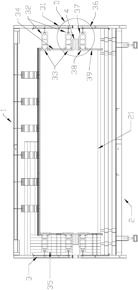 Energy-saving roller kiln low in thermal storage