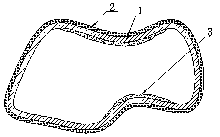 Casting method adopting dual thin shell mold process