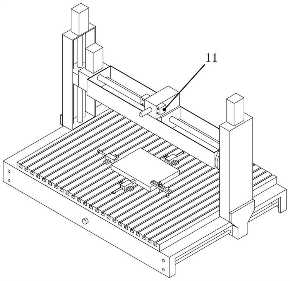 Blind hole method residual stress automatic drilling testing device