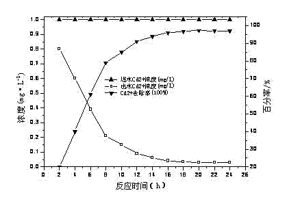 Radiation preparation method and application of polymer hydrogel-based nano iron oxide