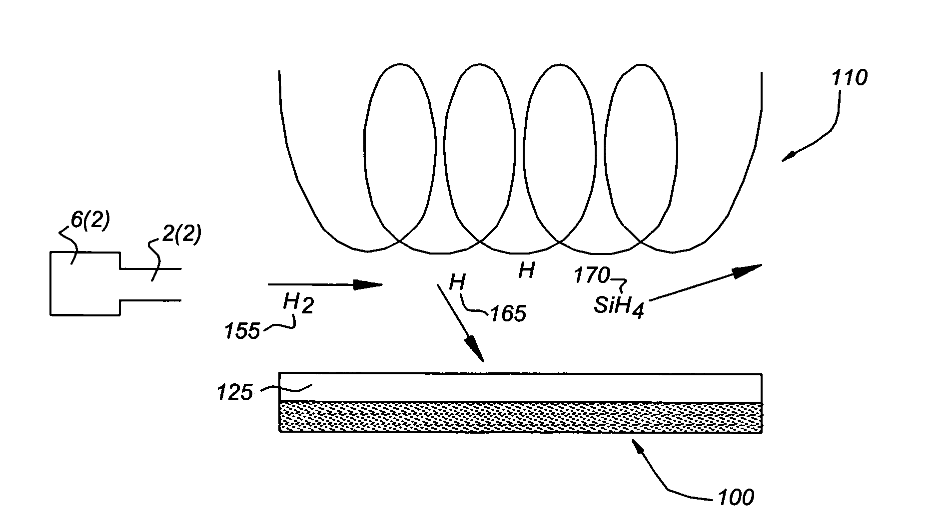 Method for the removal of deposition on an optical element, method for the protection of an optical element, device manufacturing method, apparatus including an optical element, and lithographic apparatus