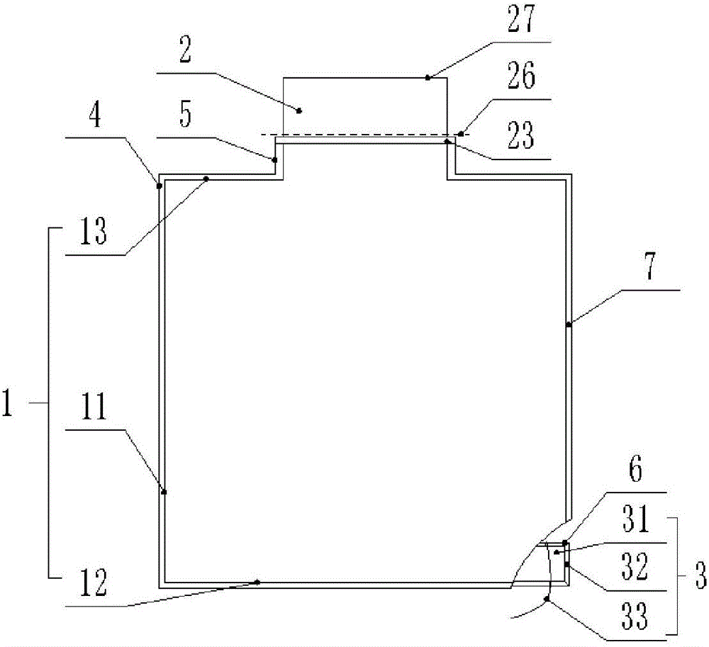 IBC (Intermediate Bulk Container) lining bag, intermediate bulk container with lining bag and use method of lining bag