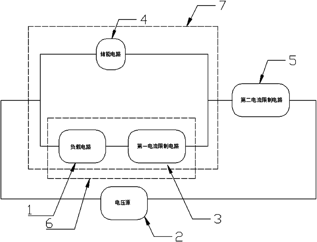 High-power-factor high-voltage non-stroboscopic LED linear drive circuit