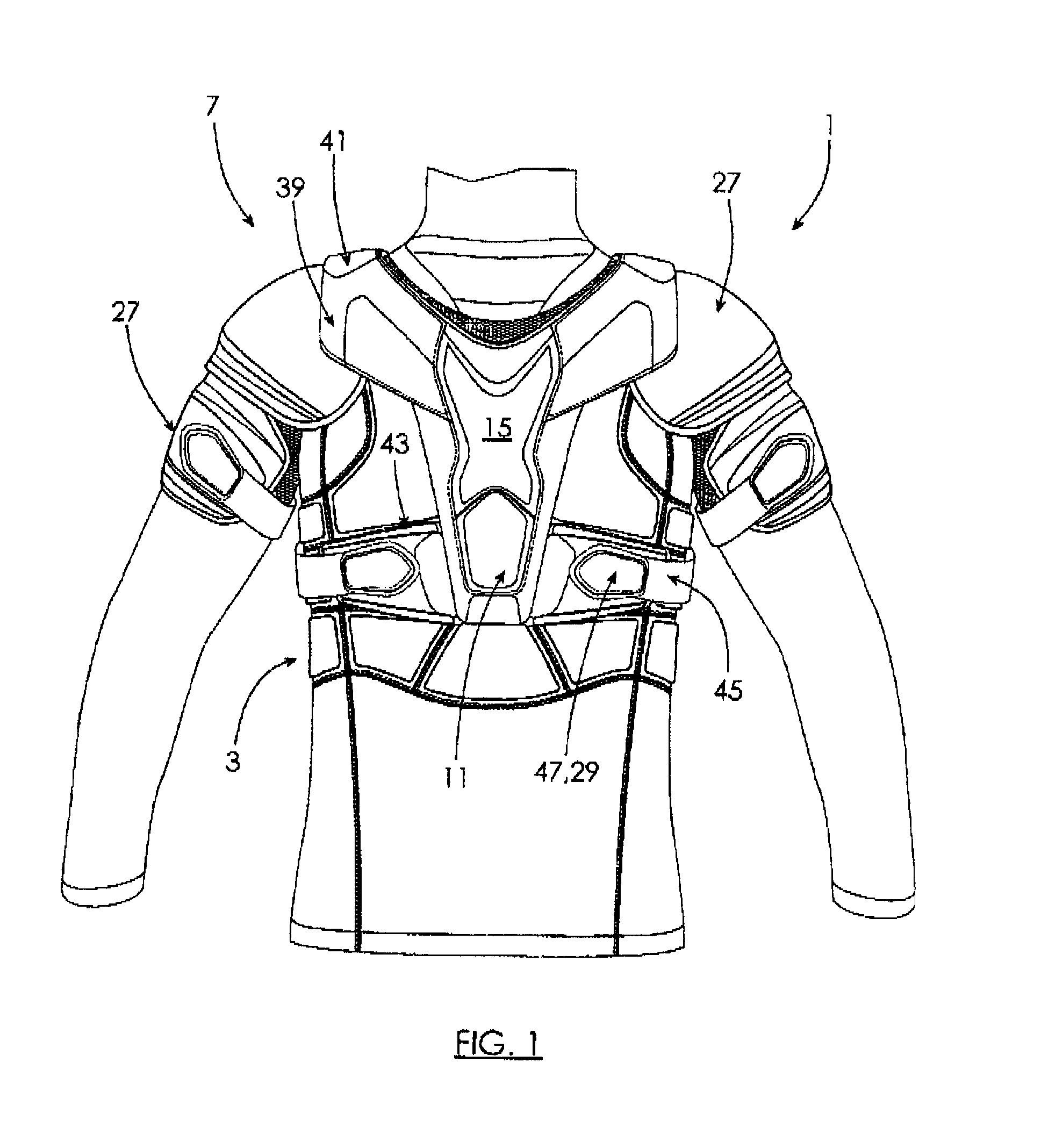 Complementary and adjustable protective system