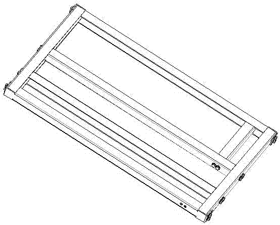 Detachable refrigerating compressor unit rack