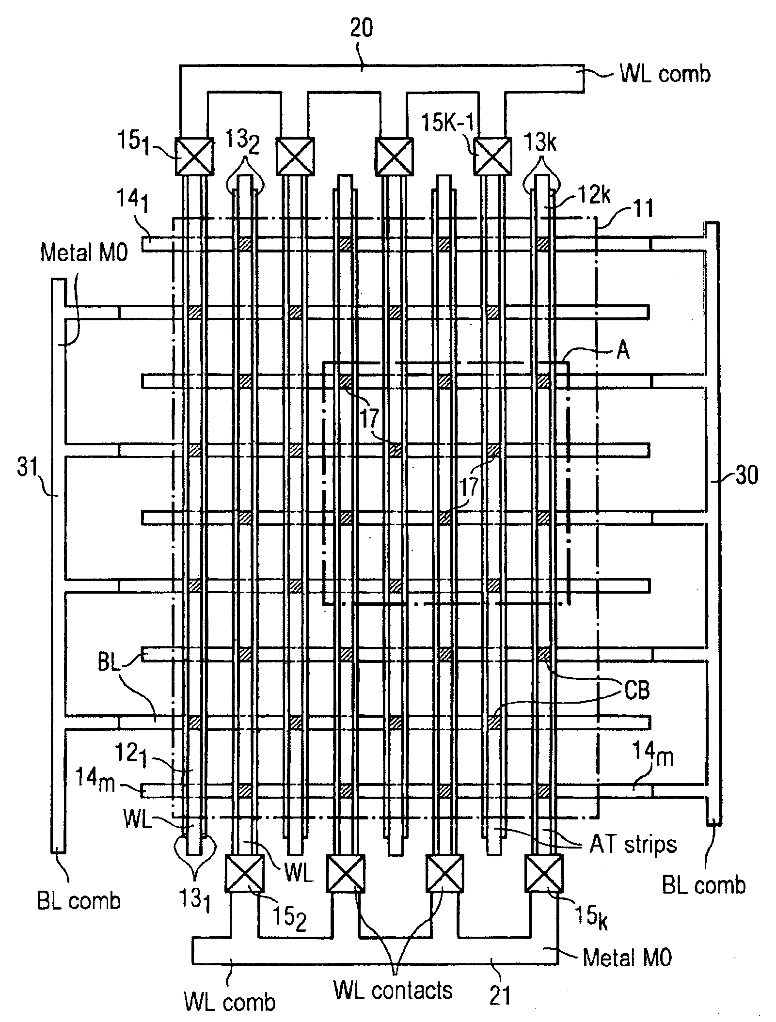 Device architecture and process for improved vertical memory arrays