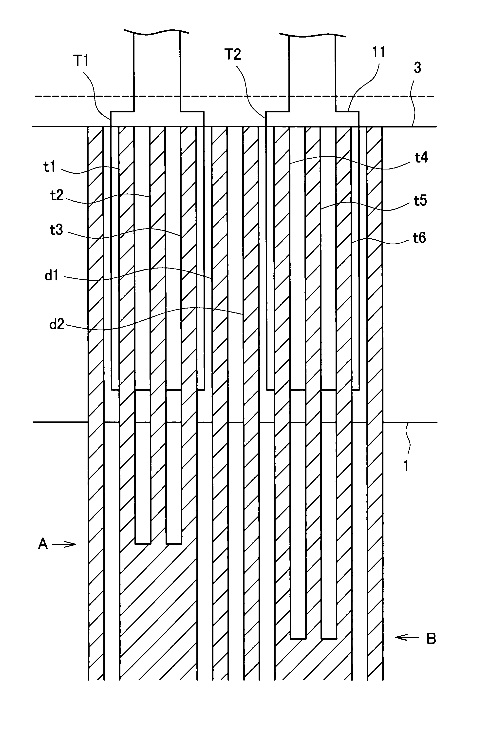 Display device and flat display device