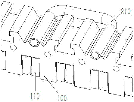 Linear motor having good cooling effect