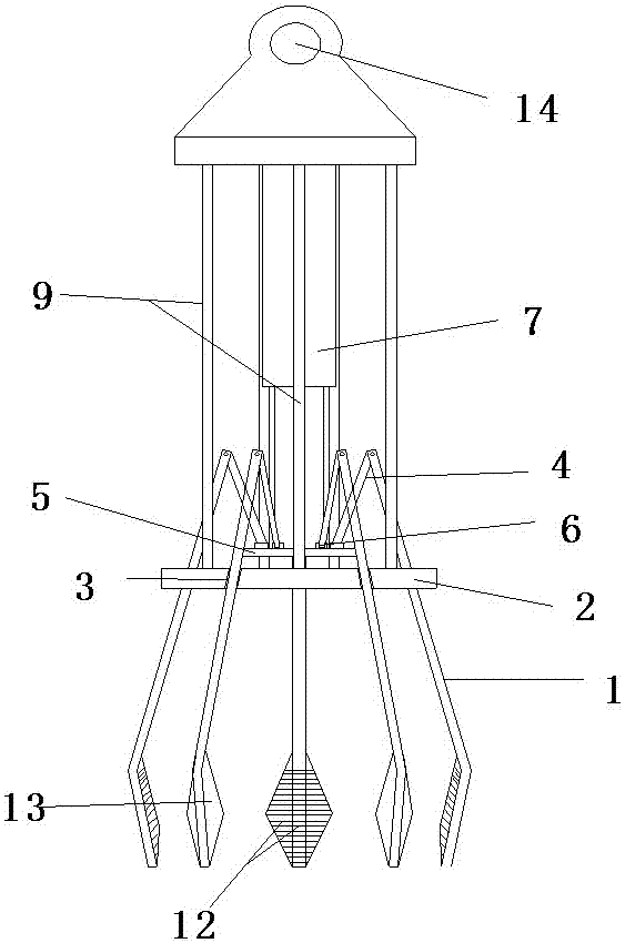 Quick grabbing mechanism of mechanical parts