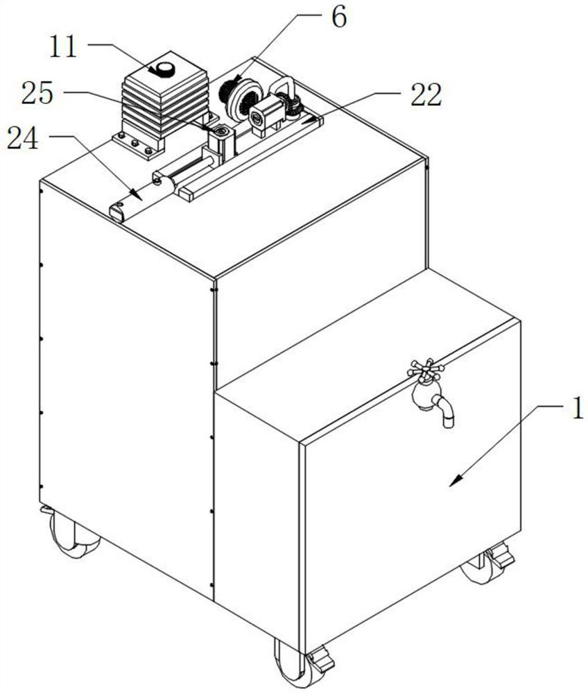 Underground environment-friendly water treatment equipment and using method