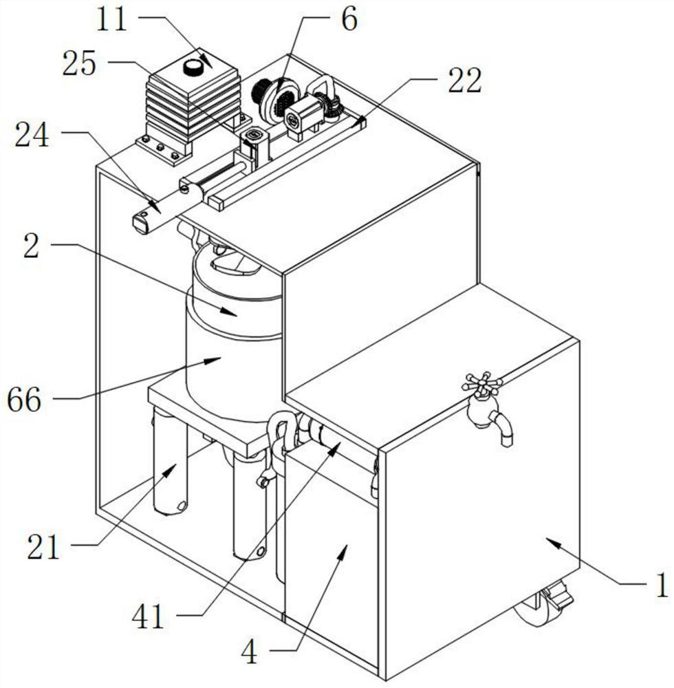 Underground environment-friendly water treatment equipment and using method