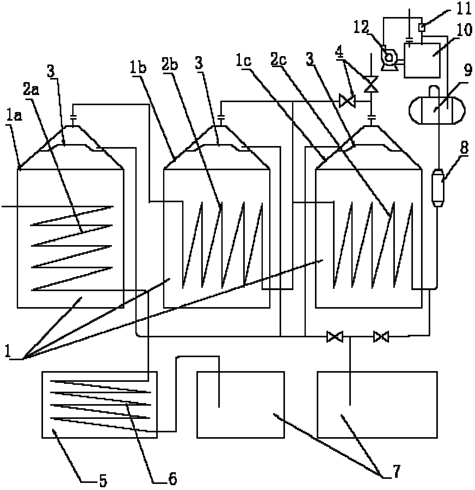 Mother liquor evaporation system