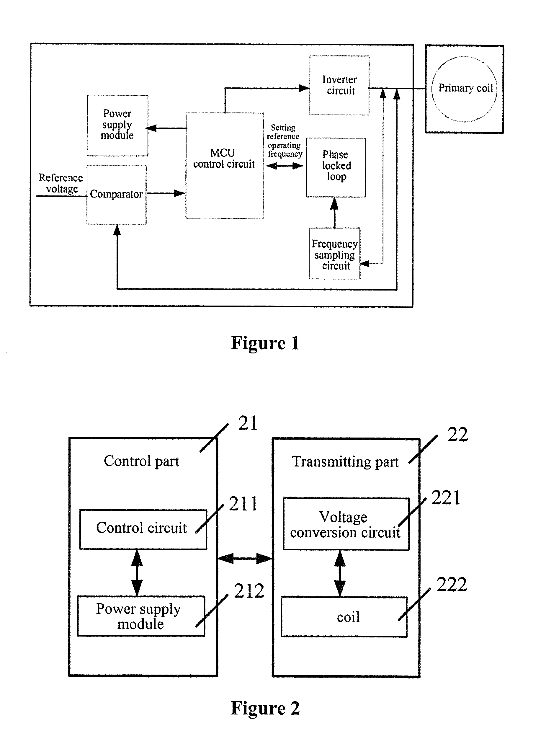 Wireless power supply device and method