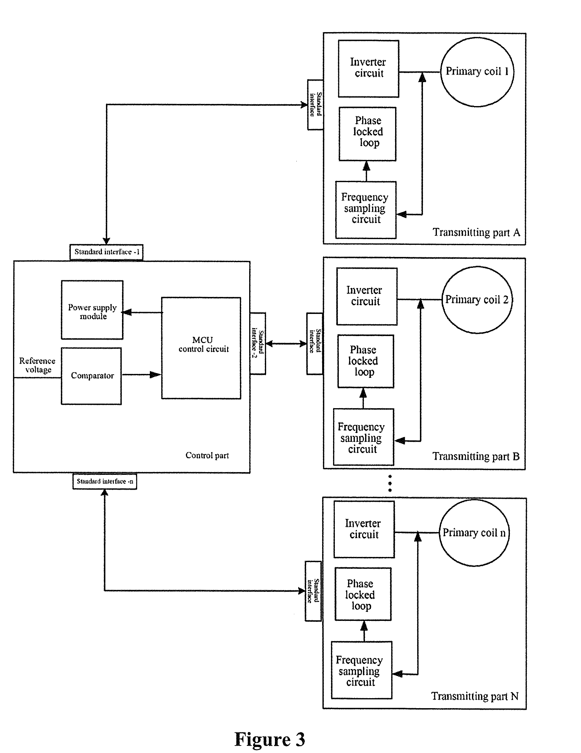 Wireless power supply device and method