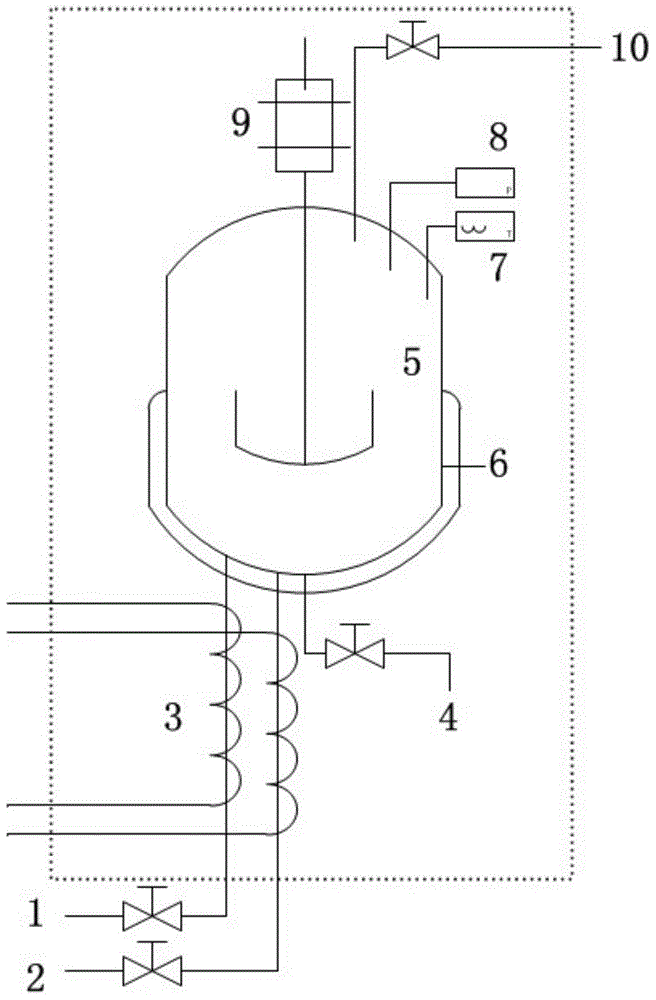 Oil-displacement experimental device used for low-permeability sandstone oil reservoir and oil-displacement experimental method used for low-permeability sandstone oil reservoir