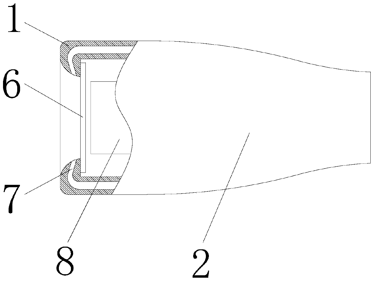 Anti-pollution type minimal invasive surgery laparoscope with adjustable angle