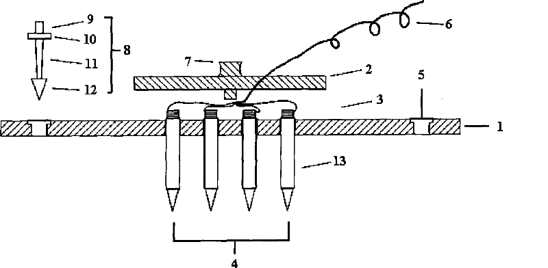 Vision prosthesis device based on optical-disc micro-electrode array