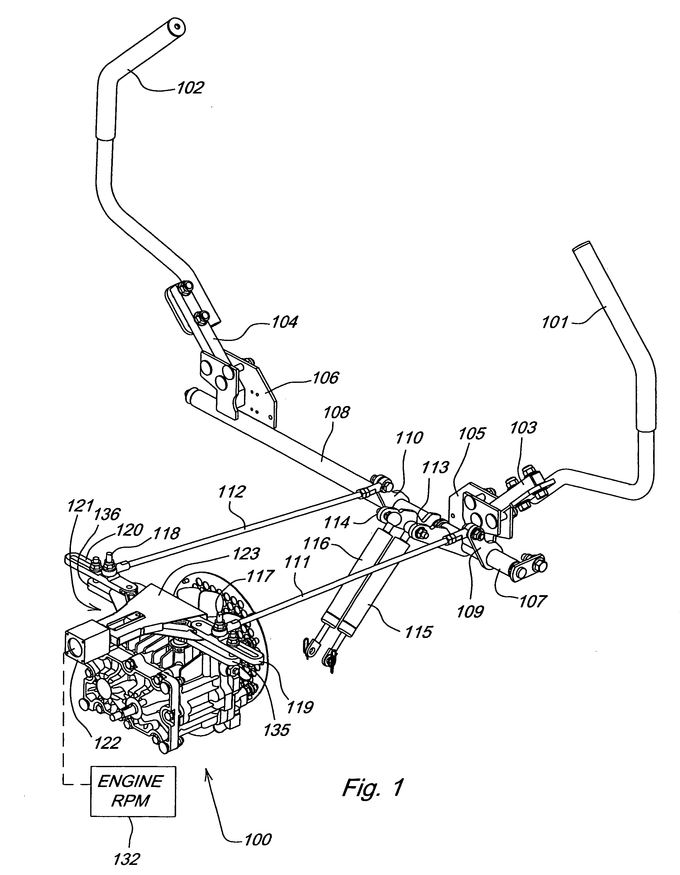 De-stroking dual hydrostatic pump