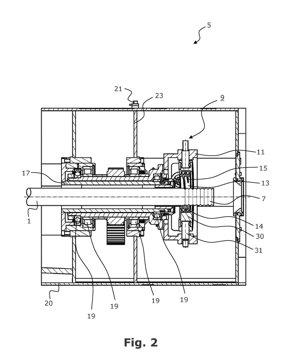 Apparatus and method for impressing a corrugation into a pipe