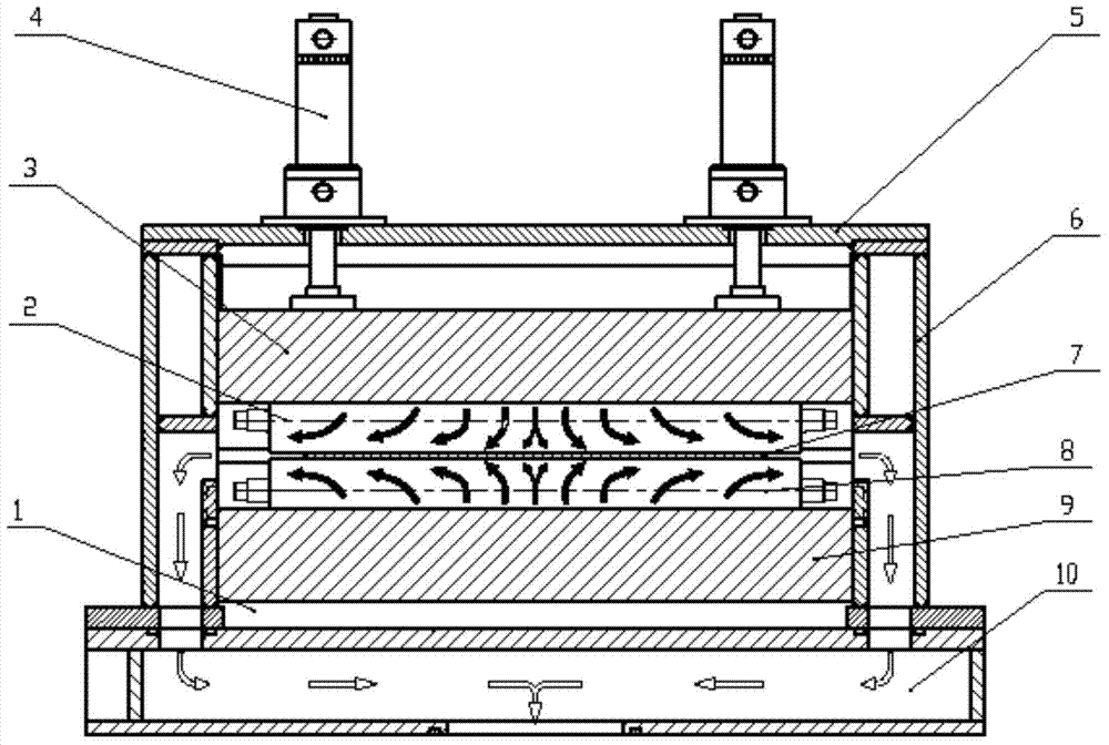 Multi-roll oil removal machine with built-in blowing and suction devices and strip oil removal method