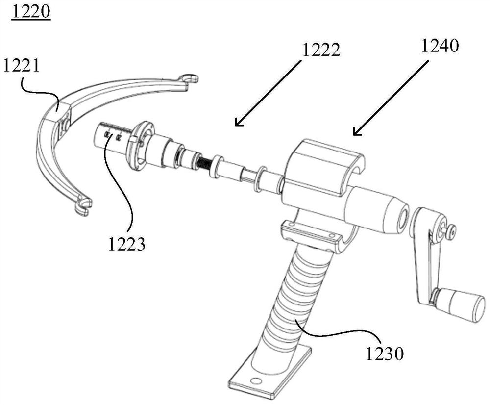 Cervical vertebra positioning device and operating bed