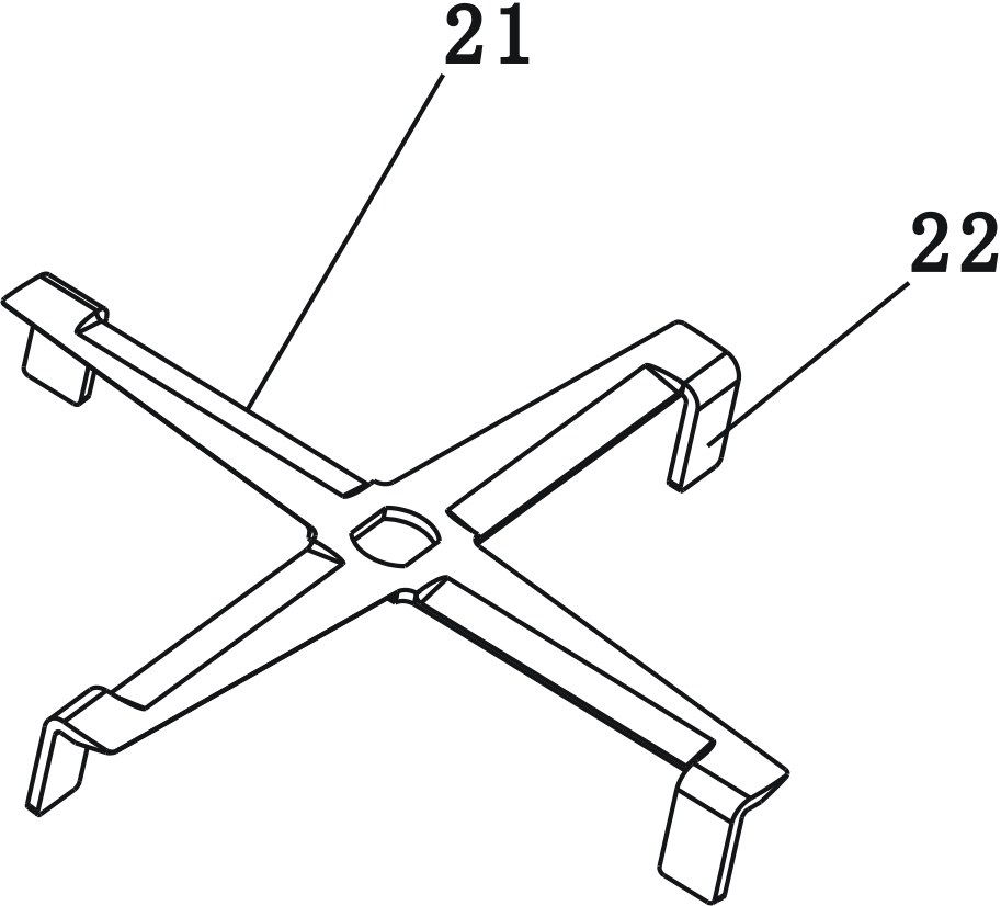 Grinding device for food processing machine and food processing machine