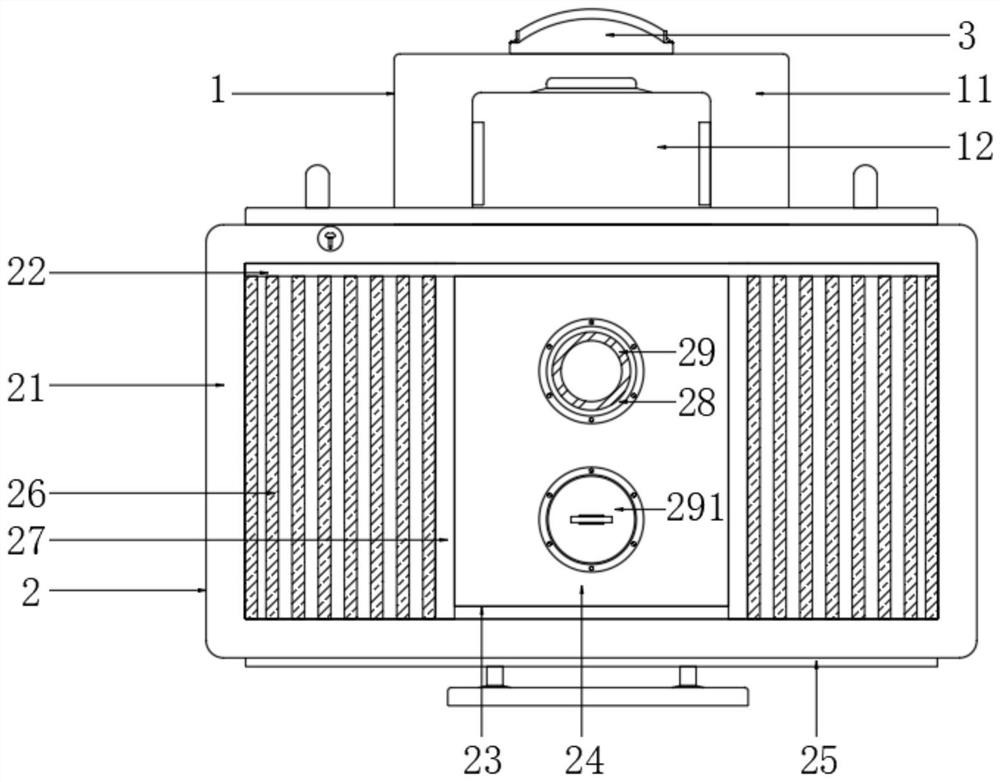 Drawing measurement device suitable for highway design in windy and dusty area