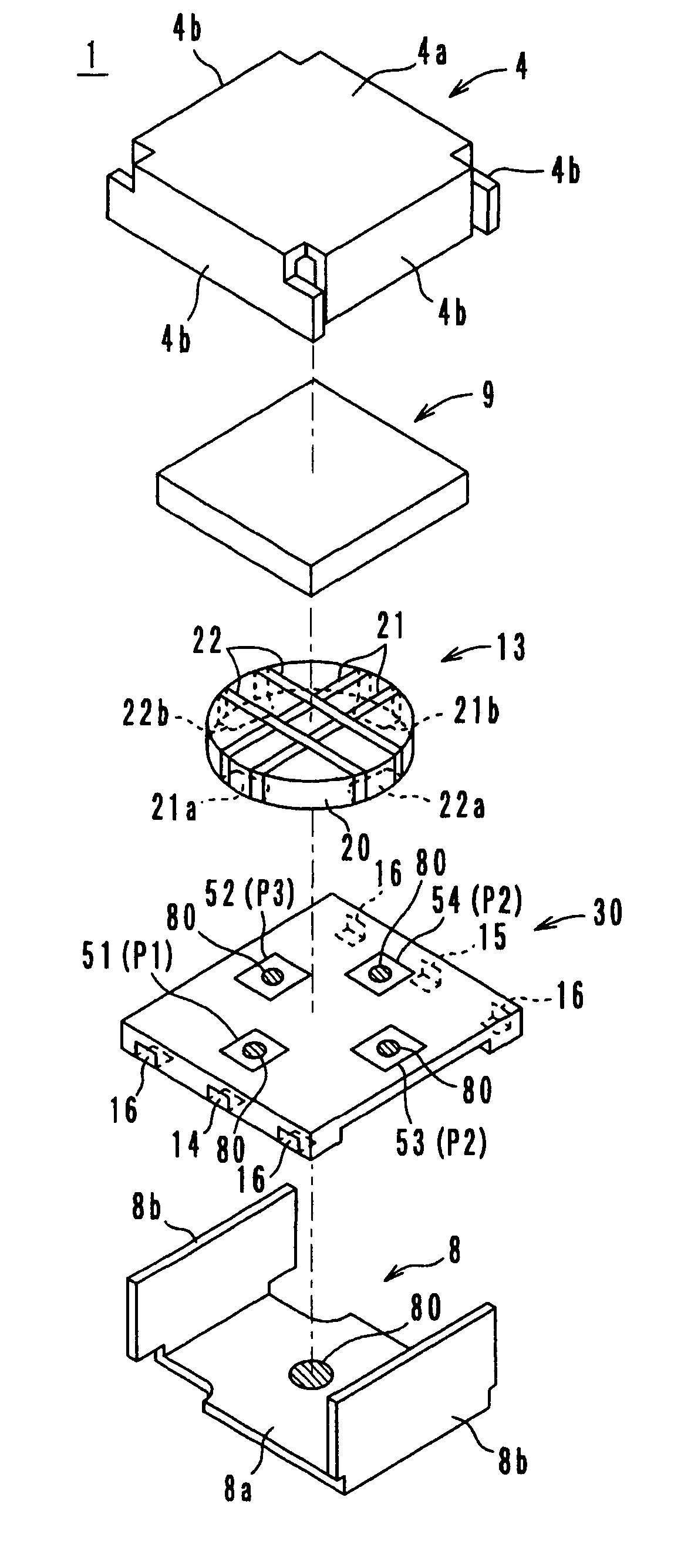 Two port type isolator and communication device