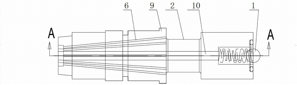 Water needle device for water-assisted injection molding production