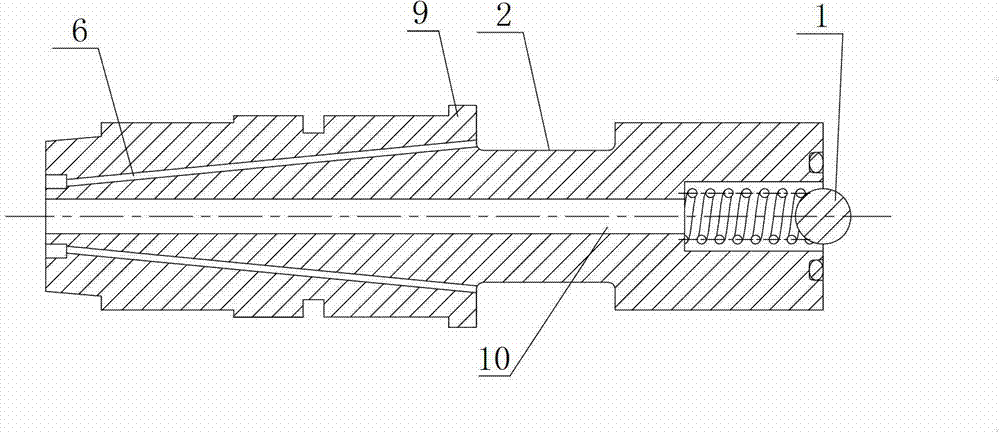 Water needle device for water-assisted injection molding production