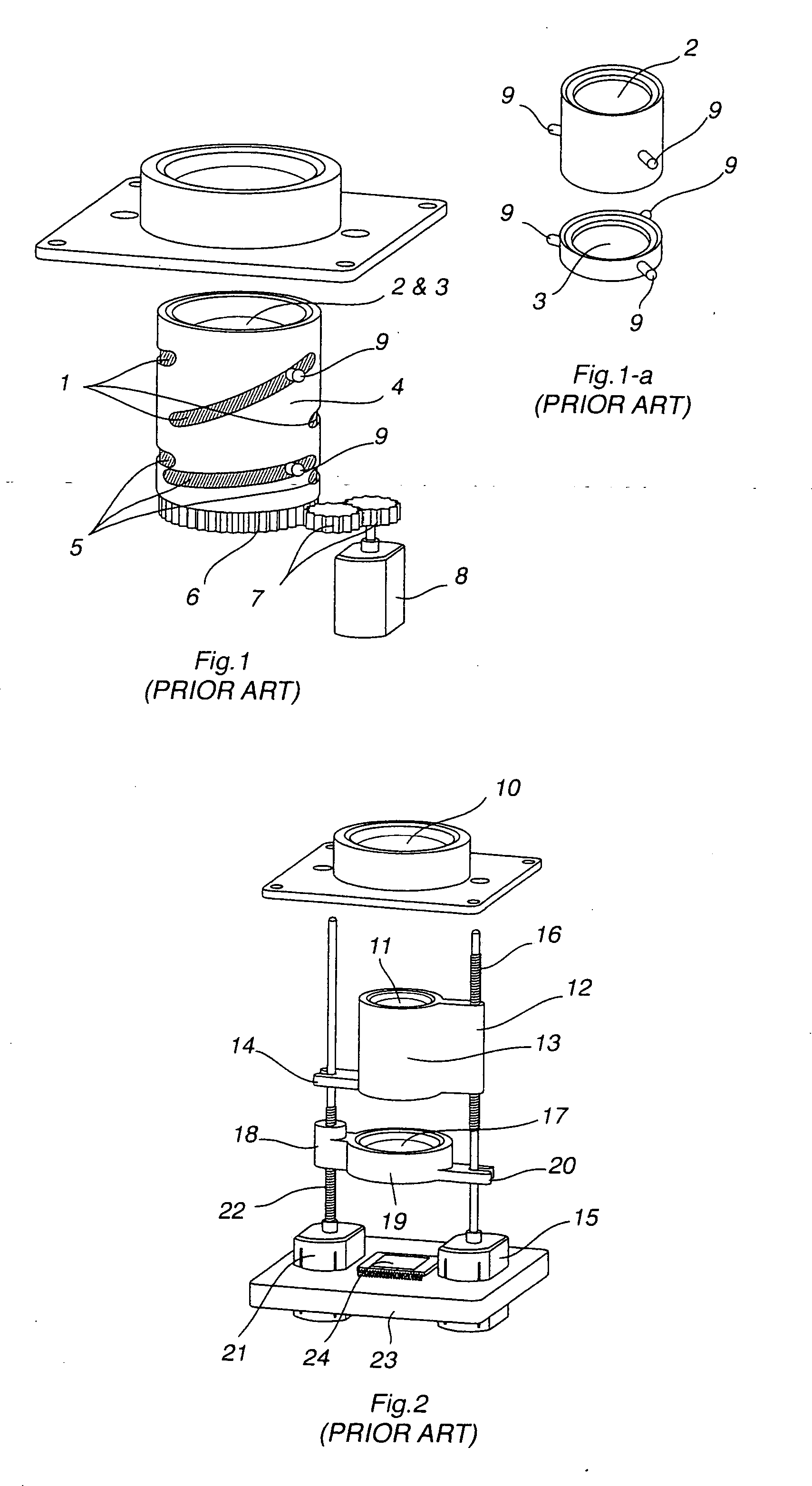 Zoom lens mechanism partly foldable and retractable