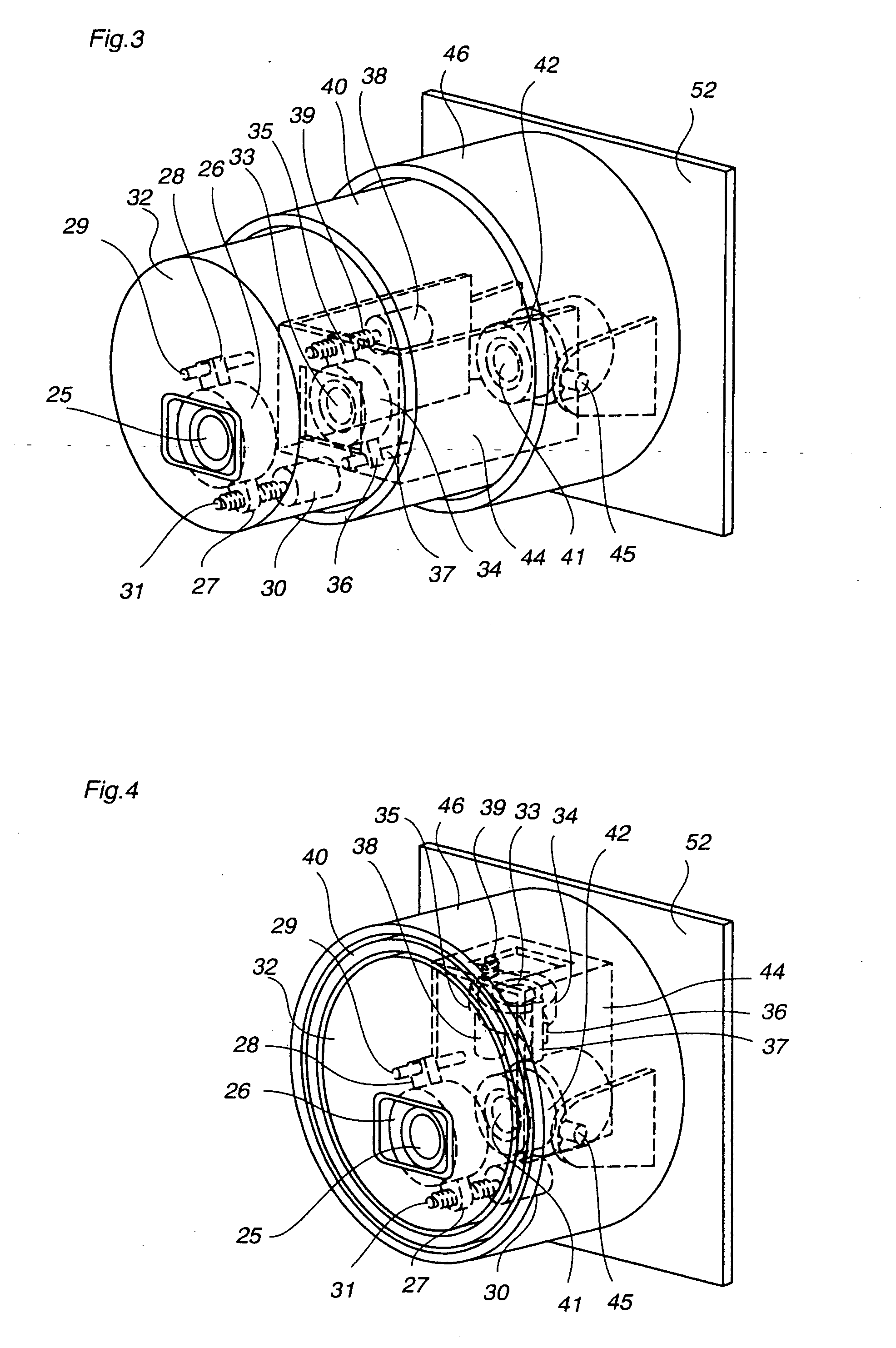 Zoom lens mechanism partly foldable and retractable